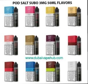 Pod Salt Subo E-liquid 50ml 3mg