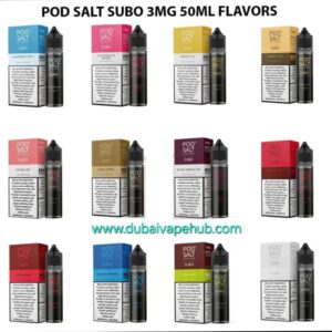 Pod Salt Subo E-liquid 50ml 3mg