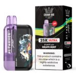 Al Fakher Ultra 25000 Puffs- Grape Mint Disposable Vape