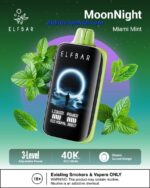 Elfbar Moonlight 40000 Puffs Disposable Vape- Miami Mint