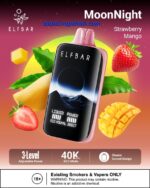 Elfbar Moonlight 40000 Puffs Disposable Vape- Strawberry Mango