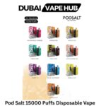 Pod Salt 15000 Puffs Disposable Vape Dubai