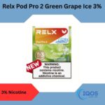 Relx Pod Pro 2 Green Grape Ice 3% in Dubai