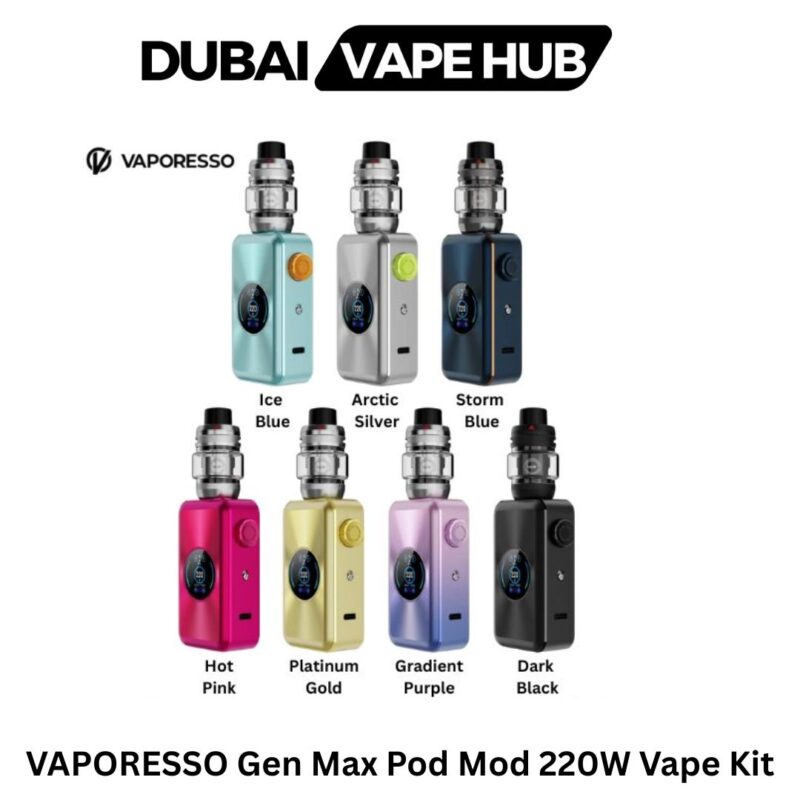 VAPORESSO Gen Max Pod Mod 220W Vape Kit Dubai