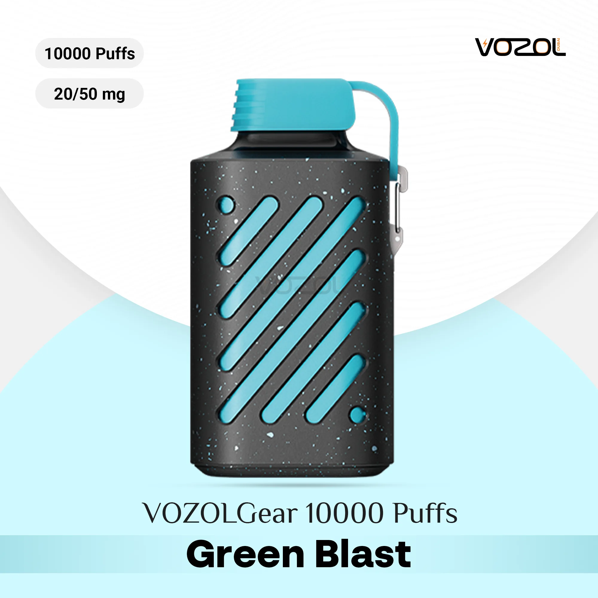 Buy Vozol Gear 10000 Green Blast in Dubai