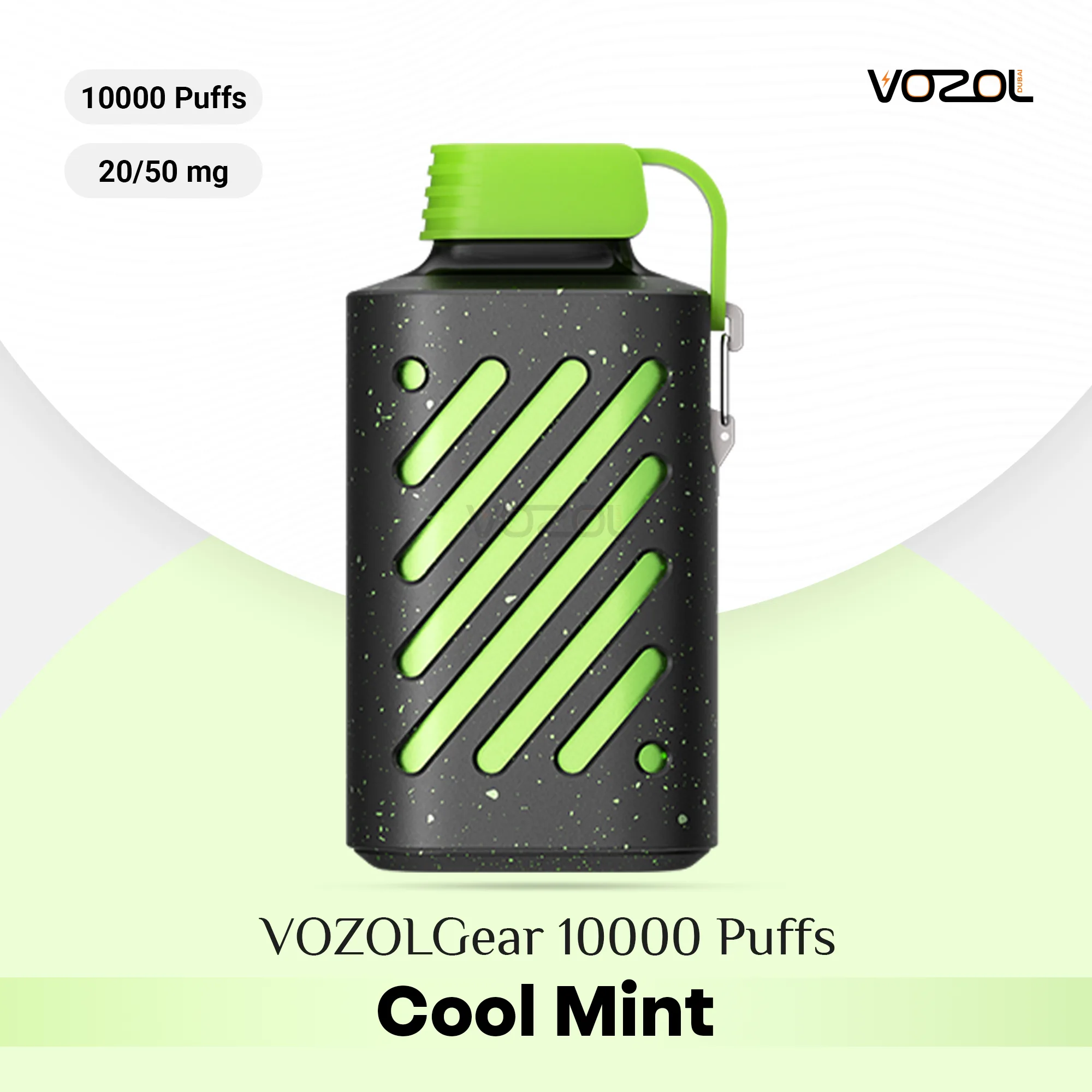 Buy Vozol Gear 10000 Puffs Cool Mint Disposable in UAE