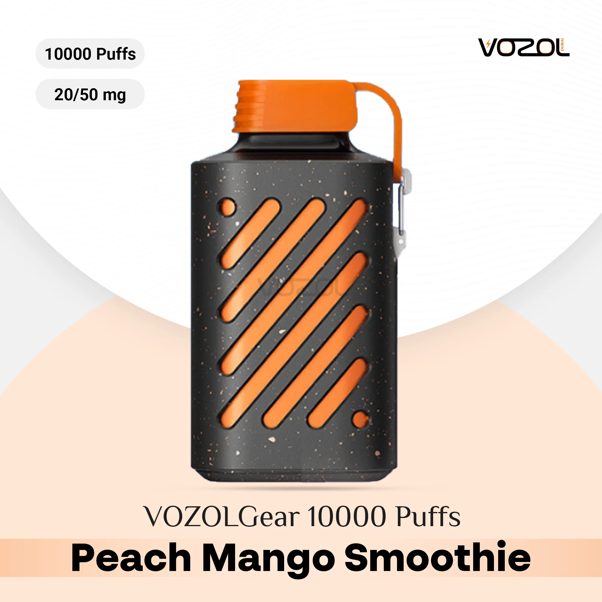 Buy VOZOL Gear 10000 Puffs Peach Mango Smoothie