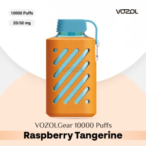 Buy VOZOL Gear 10000 Puffs Raspberry Tangerine
