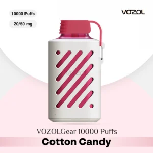 Shop Vozol Gear 10000 Puffs Cotton Candy Disposable in UAE