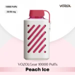 Shop Vozol Gear 10000 Puffs Peach Ice in UAE