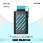 Vozol Gear 10000 Puffs Blue Razz Ice in Dubai