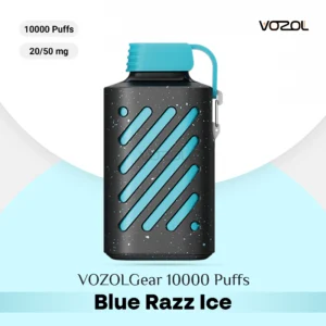 Vozol Gear 10000 Puffs Blue Razz Ice in Dubai