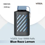 VOZOL Gear 10000 Puffs Blue Razz Lemon Disposable in Dubai