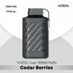 VOZOL Gear 10000 Puffs Cedar Berries Disposable in Dubai