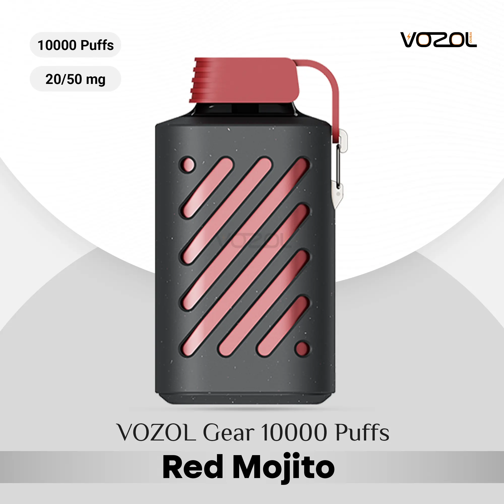 VOZOL Gear 10000 Puffs Red Mojito Disposable in UAE