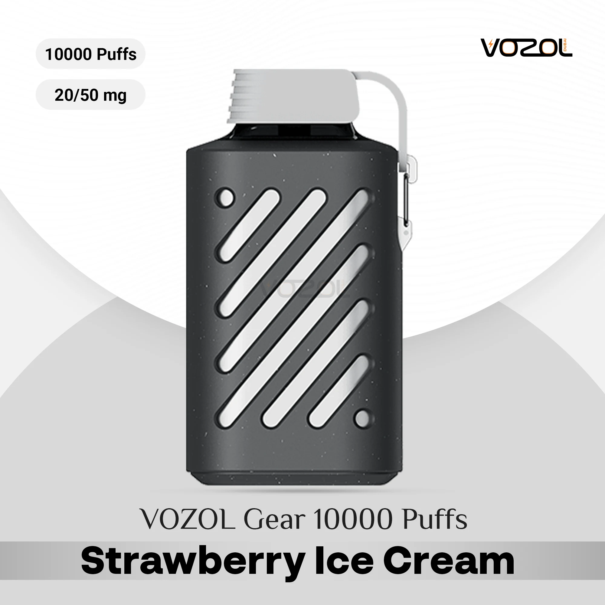 VOZOL Gear 10000 Puffs Strawberry Ice Cream in UAE
