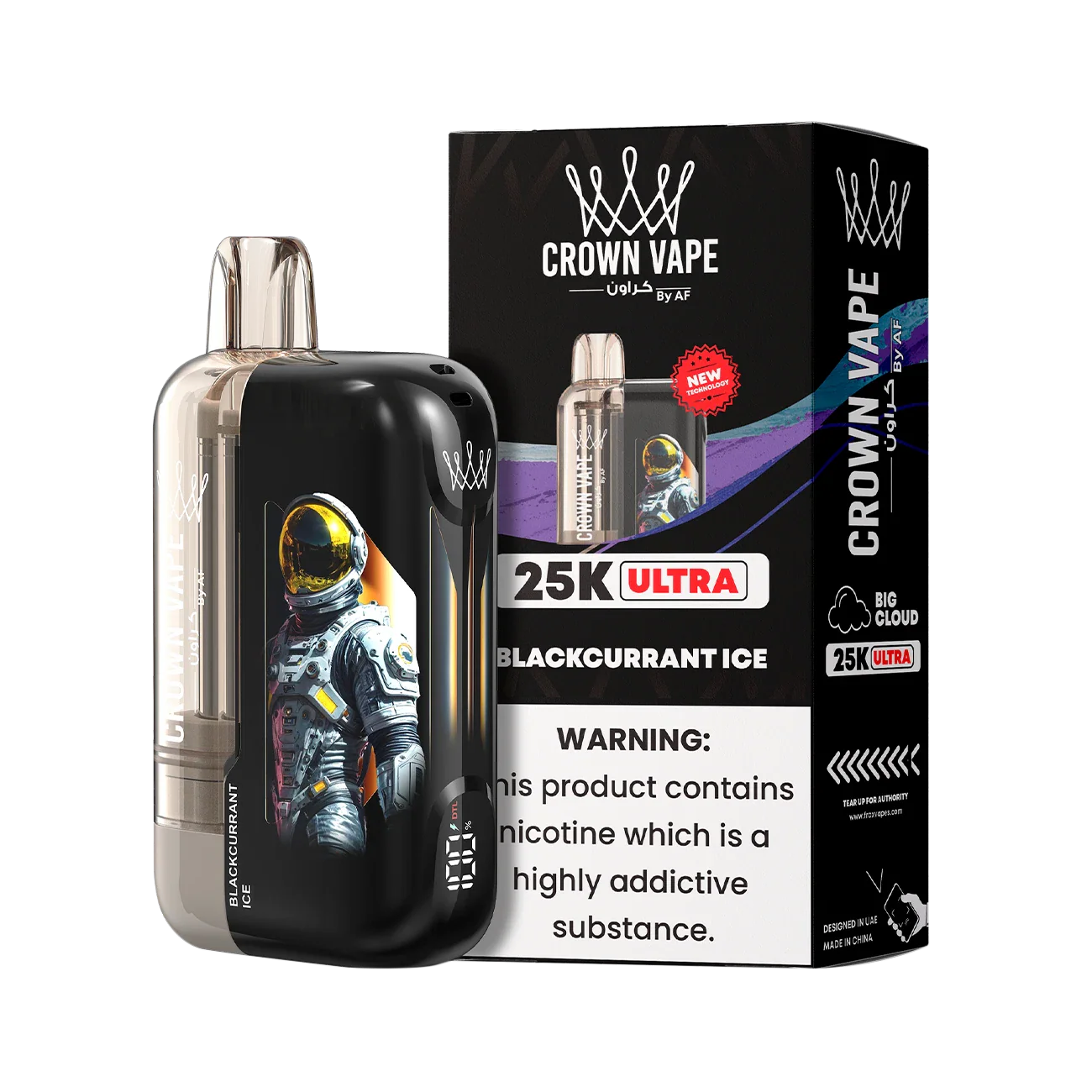 Al-Fakher-Ultra-25000-Puffs-Blackcurrant-Ice-dubai.webp Buy Al Fakher Ultra 25000 Puffs Blackcurrant Ice in Dubai UAE - Image 1