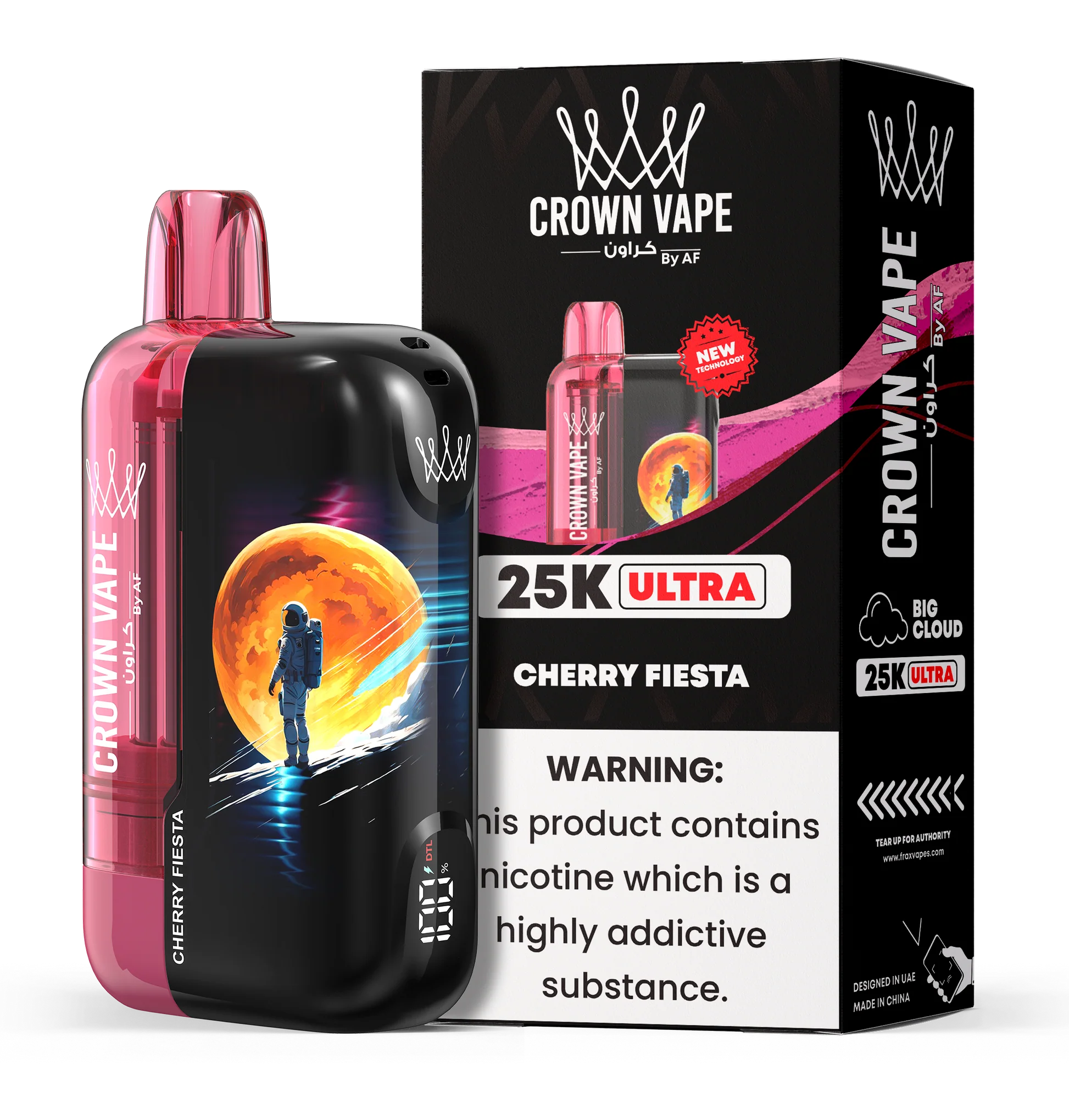 Al-Fakher-Ultra-25000-Puffs-Cherry-Fiesta.webp Al Fakher Ultra 25000 Puffs Cherry Fiesta in Dubai UAE - Image 1