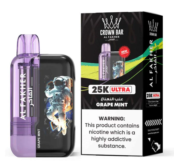 Al-Fakher-Ultra-25000-Puffs-Grape-Mint.webp Al Fakher Ultra 25000 Puffs Grape Mint in Dubai UAE - Image 1