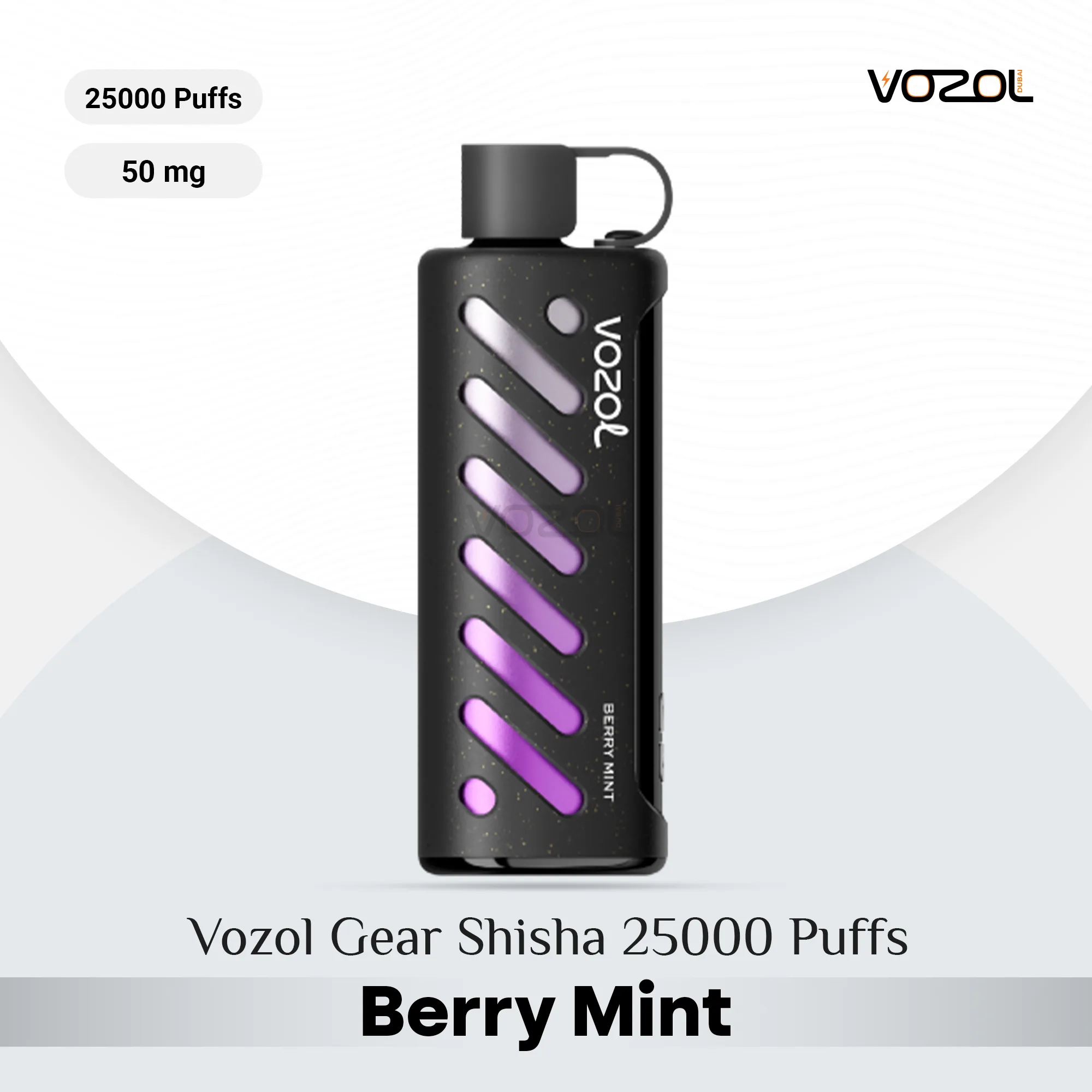 Vozol Gear Shisha 25000 Puffs Berry Mint Vozol Gear Shisha 25000 Puffs Berry Mint