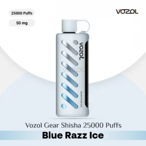 Vozol Gear Shisha 25000 Puffs Blue Razz Ice
