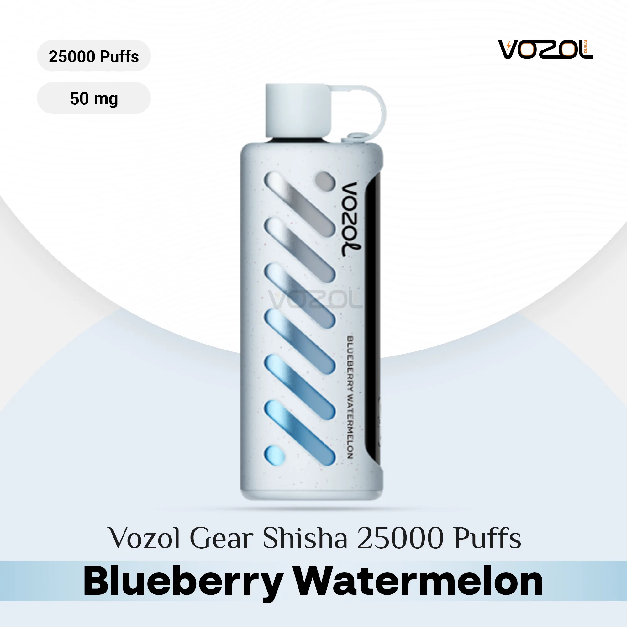 Vozol Gear Shisha 25000 Puffs Blueberry Watermelon Vozol Gear Shisha 25000 Puffs Blueberry Watermelon