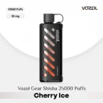 Vozol Gear Shisha 25000 Puffs Cherry Ice