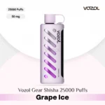 Vozol Gear Shisha 25000 Puffs Grape Ice