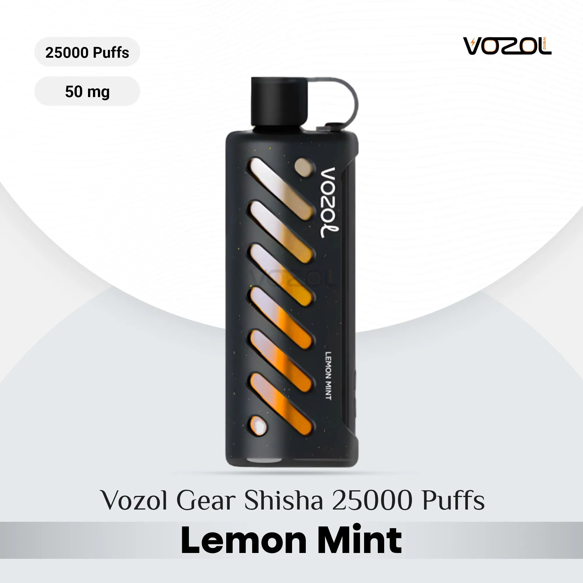 Vozol Gear Shisha 25000 Puffs Lemon Mint Vozol Gear Shisha 25000 Puffs Lemon Mint