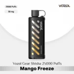 Vozol Gear Shisha 25000 Puffs Mango Freeze