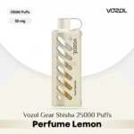 Vozol Gear Shisha 25000 Puffs Perfume Lemon in Dubai UAE