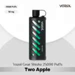 Vozol Gear Shisha 25000 Puffs Two Apple in Dubai