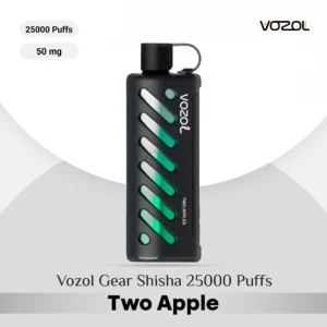 Vozol Gear Shisha 25000 Puffs Two Apple in Dubai