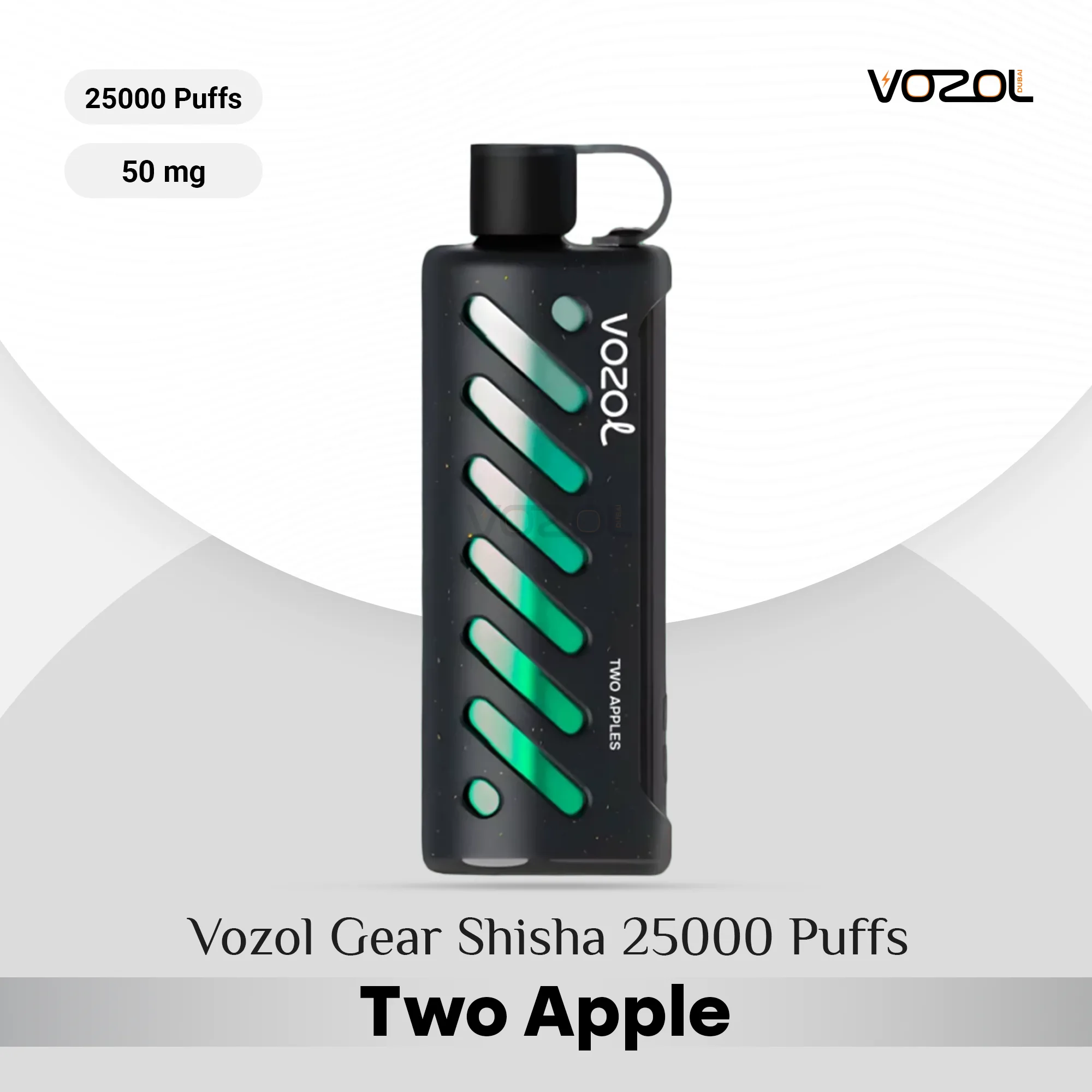 Vozol Gear Shisha 25000 Puffs Two Apple in Dubai Vozol Gear Shisha 25000 Puffs Two Apple in Dubai
