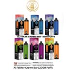 Al Fakher Crown Bar 12000 Puffs Disposable vape In Dubai UAE