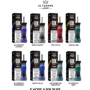 Al Fakher Crown Bar E-Hose X 60000 Puffs