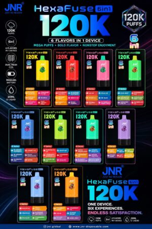 JNR-HexaFuse-120K-Puffs-6in1